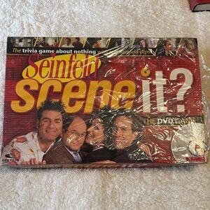 Scene It? DVD Game - Red Trivia Board Game